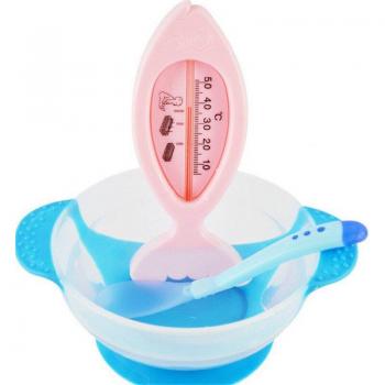 Temperature-Sensing Baby Bowl and Utensils