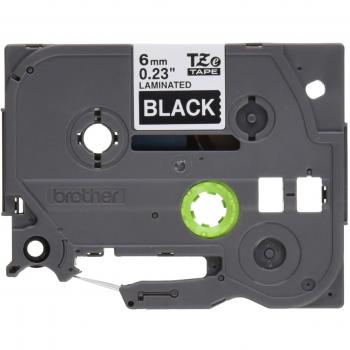 Brother Schriftband TZE315 6 mm Weiß/Schwarz – 20‑Stück Pack