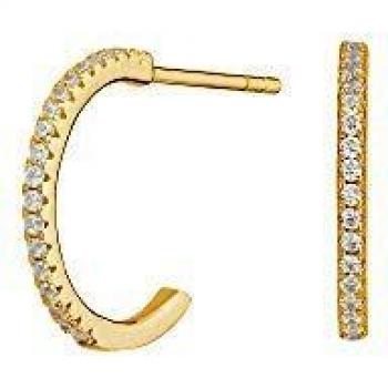 Pendientes ITEMPORALITY Dorado Circonitas SEA-201-014-UU