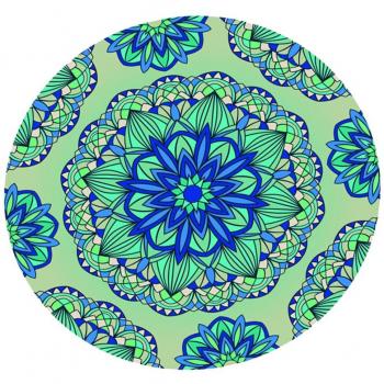 Mantel Redondo Mandala Exterior e Interior 120cm