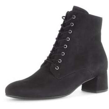 Gabor Aspen Women's Black Suede Ankle Boots