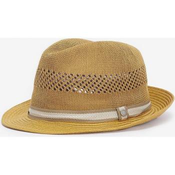 Barbour Hut Craster Trilby MHA0789TA71 Braun – 100 % Wolle, mit verstellbarem Stirnband