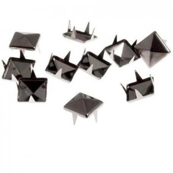 Trimits Metal Pyramid Studs in Gunmetal Finish