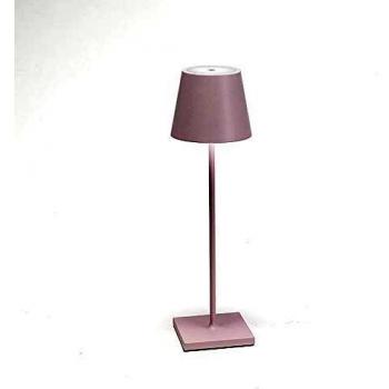 Zafferano Poldina Lampada LED da Tavolo Opaca Ricaricabile