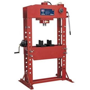 Sealey Hydraulic Press 75 Tonne Floor Type Garage Workshop DIY