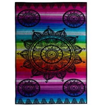 Spugna Jacquard Telo Mare Dehli – 2‑in‑1 Relax