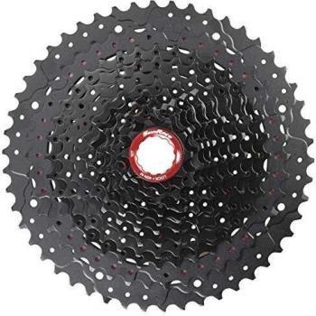 SunRace MZ91 12v Cassetta Pignoni Super Leggera 10-50t Nero