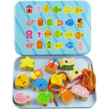 Madera y Maravilla: Kit de Animales en Cuentas DIY