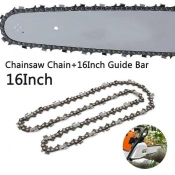 16 3/8 LP 56DL 0.050 Chainsaw Bar and Chain Set for Baumr-AG Husqvarna