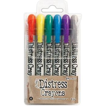 Tim Holtz Schuren Kleurpotlood Set – Set 4