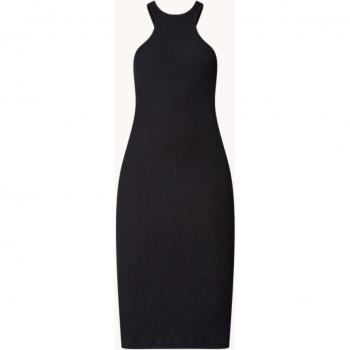 Samsøe Samsøe XS Black Midi Day Dress for Women