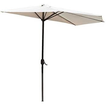 Parasol Mural Polyester Écru