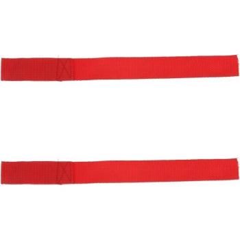 Sangle de treuil ATV rouge avec boucle
