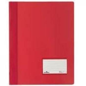 DURABLE Schnellhefter DURALUX® Rot – 10 Stück, A4+ Breite