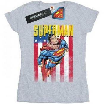 DC Comics Dames Superman T-shirt XL Grijs