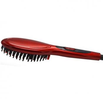 Peine de pelo liso eléctrico