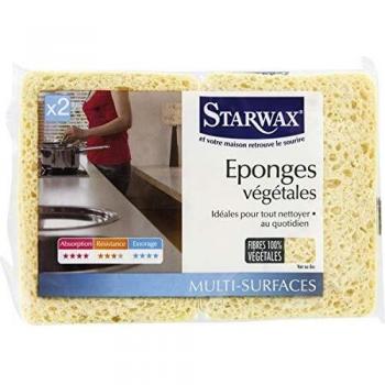 Éponge Végétale STARWAX Moyenne x2