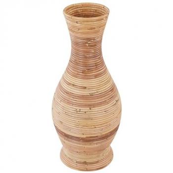 Vase TRINISA en Rotin 70 cm Style Rustique