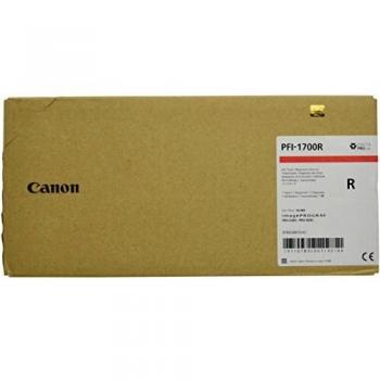 Original Canon PFI-1700 R Tintenpatrone Rot 700ml