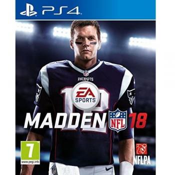 Madden NFL 18 Video Game for Sony PlayStation 4 (PS4)
