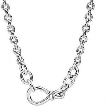 Collar Pandora Nudo Infinito Plata
