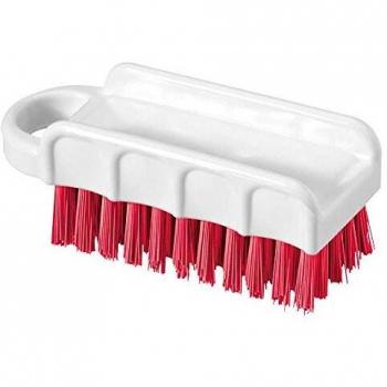Brosse à Ongles HACCP 155 mm, Rouge, Poils 0,50 mm