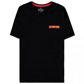 Herren‑Shirt „Suicide Squad“ – Schwarze Kurzarm‑Variante, S