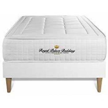 Ensemble matelas 90x190 épaisseur maxi 24 cm