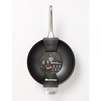 Hairy Bikers Hex Guard 30cm Non-Stick Wok