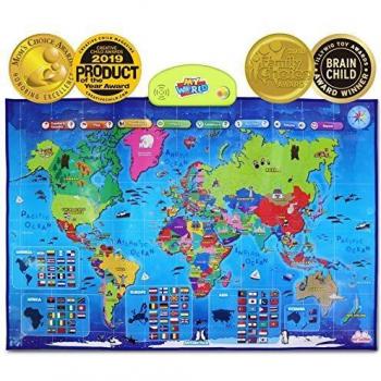MY WORLD i-POSTER | Award Winning Interactive Talking Map | Ages 5+ | VGC