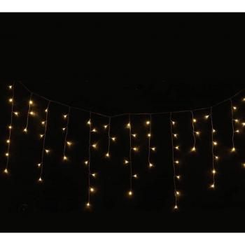 Cortina de Luces LED 300 Blanco 9 Mts. x 65 Cms. para Exterior