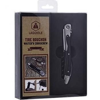 Päckchenholz-Korkenzieher Laguiole – Schwarz – 3661075264666