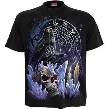 Spiral WITCHCRAFT Mens’ Black Jersey T-Shirt – Large (L)