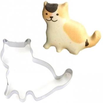 Outil de pâtisserie chat en acier