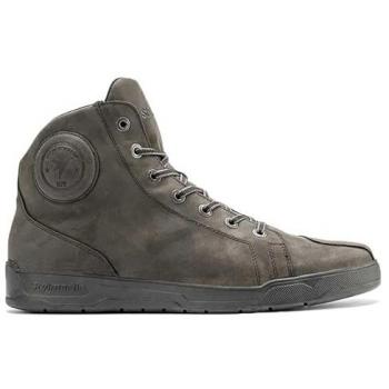 Stylmartin Tank WP Chaussures de moto en cuir imperméables Brun taille : 39