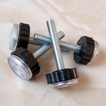 4Pcs Sturdy Gate Bar Installation Screw and Nut Kit