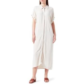 Dress Longo con Maniche Corte Sanne Tiana – Colore Grigio Soft