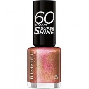 Rimmel 60 Seconds Super Shine Nail Polish in 834 Fab! 8 ml