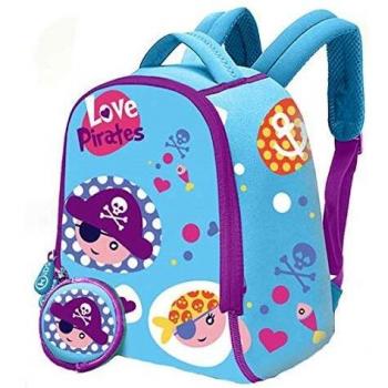 Mochila Neopreno 25cm Love Pirates