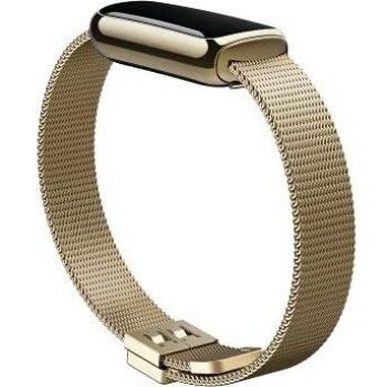 Platinum Metal Mesh Band for Fitbit Luxe