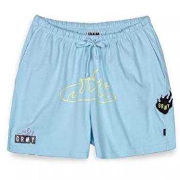Pantalones Cortos Grimey Cloven Tongues Azul