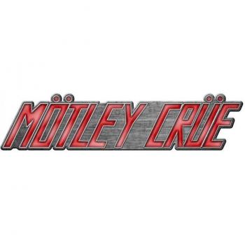 Motley Crue Enamel Logo Badge