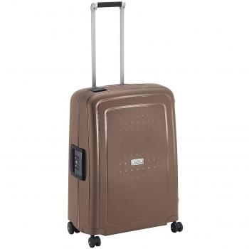 DLX S'Cure Koffer von Samsonite – 69 cm, 79 L, Metall Bronze