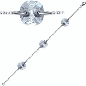 Argento Linda Bianco G1268 – I Tesori di Lily Bracciale