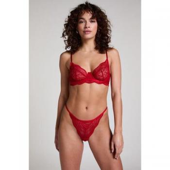 Isabelle Rouge Dentelle String