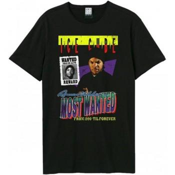 Blocco T‑shirt Amerikkka's Most Wanted Bootleg Ice Cube XS Nero