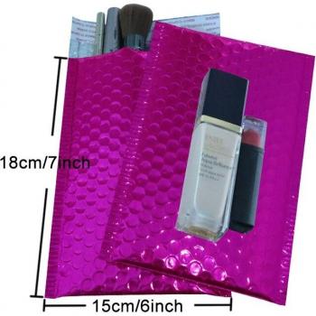 Vibrant Metallic Bubble Mailers