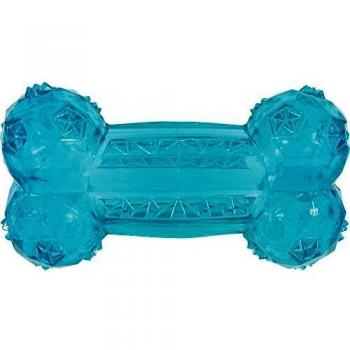 Zolux Turquoise PawPop – jouet en os 14 cm