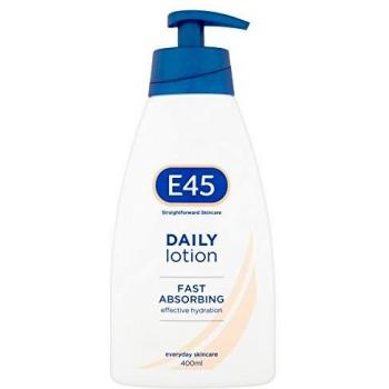 E45 Daily Moisturiser Lotion Pump for dry skin 400ml