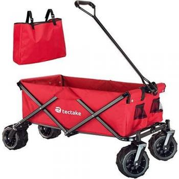 Carretto pieghevole rosso Heidrun